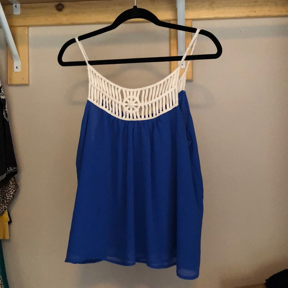 Blue Tank Top